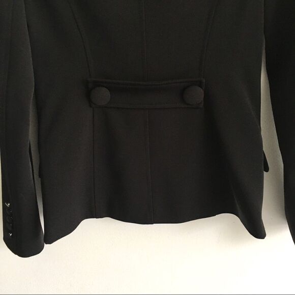 Matis by LUCIAN MATIS Black Single Button Front Blazer Jacket XS - Picture 7 of 9